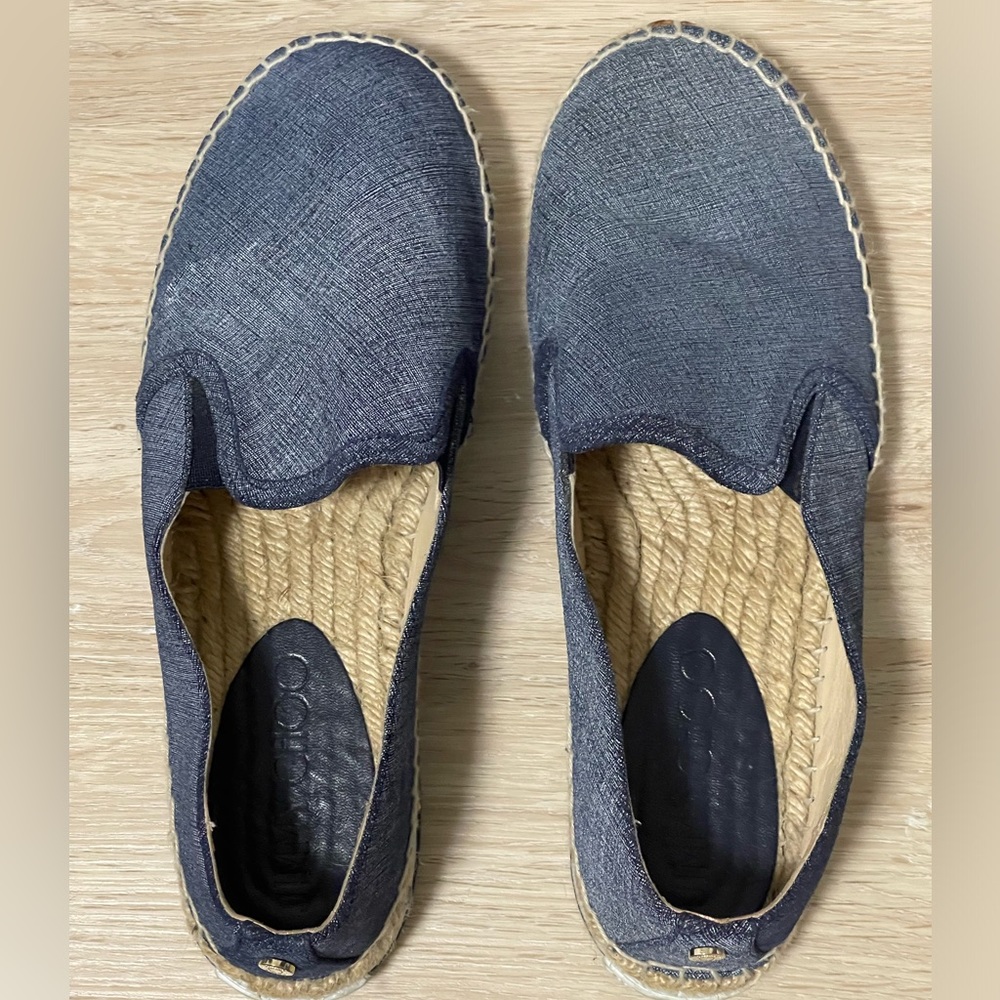 Jimmy Choo slip-on leather sneakers